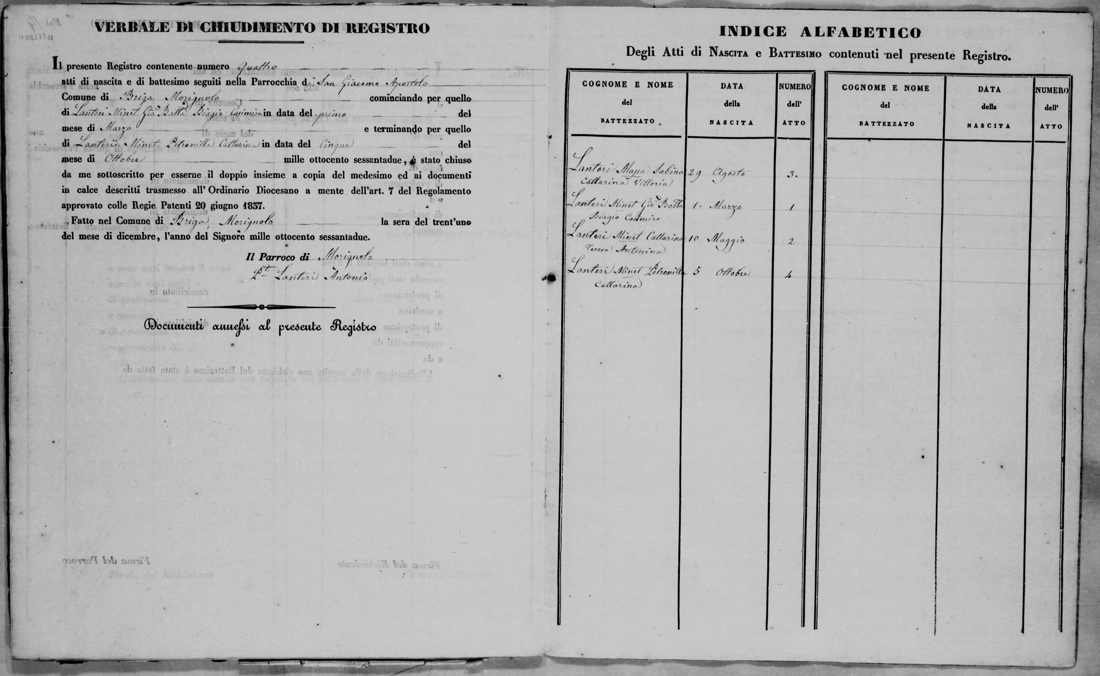 registre 1861