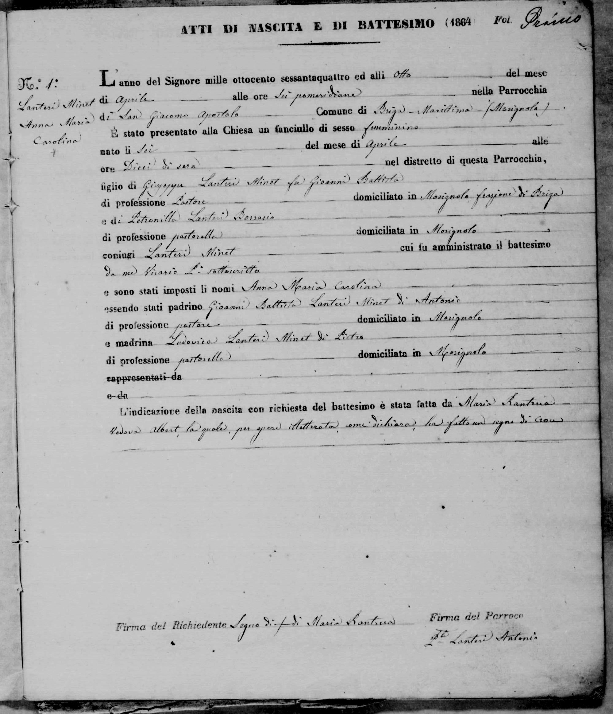 registre 1861