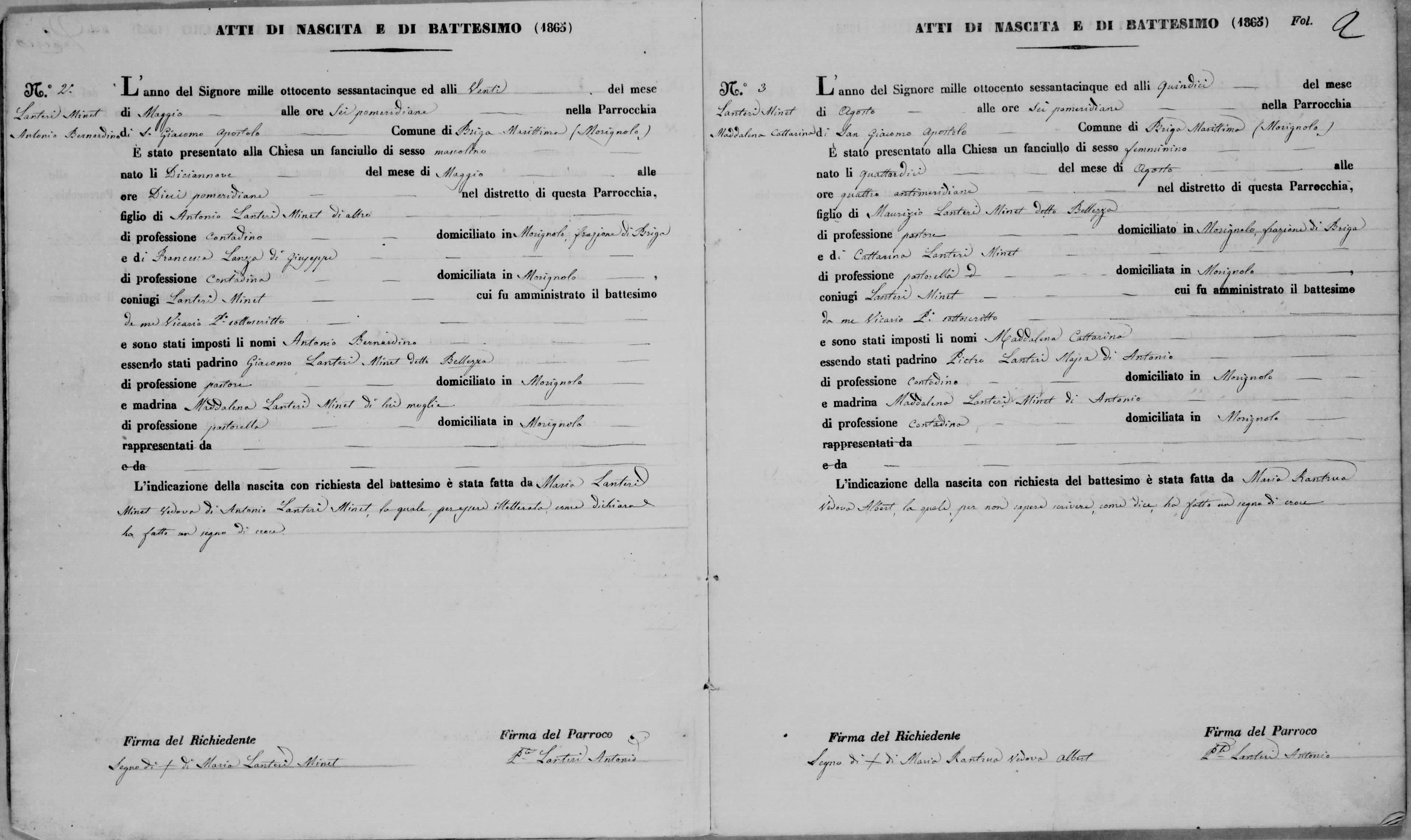 registre 1861